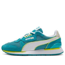 Кроссовки space lab contrast 'blue green white' Puma, синий 383591-01 | blue/green/white