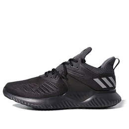 Кроссовки alphabounce beyond 2 m 'core black' Adidas, мультиколор bb7568 | cblack/silvmt/carbon