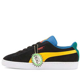 Кроссовки garfield x suede 'hungry garfield' Puma, черный 384182-01 | black/yellow/blue/white