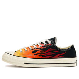 Кроссовки chuck 70 low 'archival flame print' Converse, черный 167813c | black