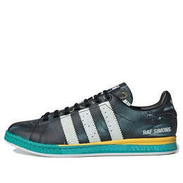 Кроссовки x raf simons samba stan 'trompe l'oeil' Adidas, черный ee7954 | black/green/yellow