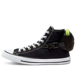 Кроссовки chuck taylor all star high 'buckle up - volt glow' Converse, черный 168261c | black