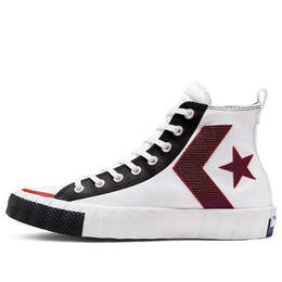 Кроссовки unt1tl3d high 'not a chuck - white university red' Converse, красный 168635c | red/black