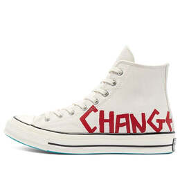 Кроссовки chuck 70 high 'create future - parchment' Converse, белый 169764c | white/red