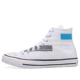 Кроссовки chuck taylor all star high 'hacked fashion - white sail blue' Converse, белый 168746c | white