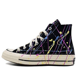 Кроссовки chuck 70 high 'paint splatter - black' Converse, черный 170801c | black