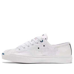Кроссовки dupont tyvek x jack purcell rally 'white princess blue' Converse, белый 170063c | white/red