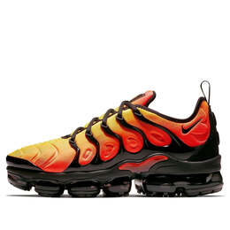Кроссовки air vapormax plus 'sunset' Nike, черный 924453-006 | black/total orange-total crimson