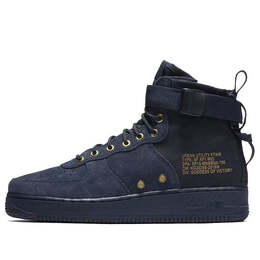 Кроссовки sf air force 1 mid 'obsidian' Nike, мультиколор 917753-400 | obsidian/black