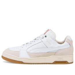 Кроссовки ami x slipstream low 'white pristine' Puma, белый 385260-01 | white/gray/red