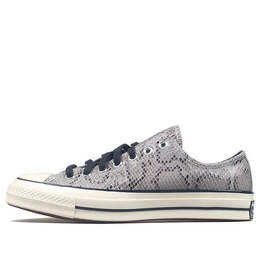 Кроссовки chuck 70 low 'snakeskin' Converse, серый 170104c | grey