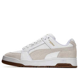 Кроссовки slipstream lo suede fs 'white gum' Puma, белый 385694-01 | white/gray