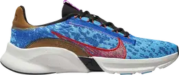 Nike Кроссовки SuperRep Go 3 Next Nature Flyknit 'Game Royal Picante Red', синий dh3394 401 | blue