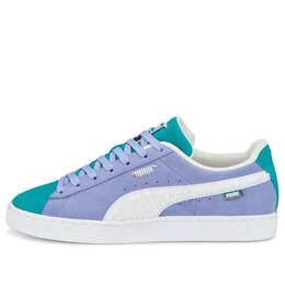 Кроссовки suede 'fandom' Puma, мультиколор 386597-01 | lavendar pop/deep aqua/puma white