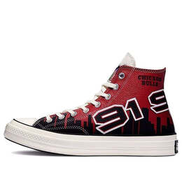 Кроссовки chinatown market x chuck 70 high 'bulls championship jacket' Converse, черный 171243c | black/red