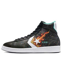 Кроссовки nba jam x pro leather high 'he's on fire!' Converse, черный 171313c | black/white