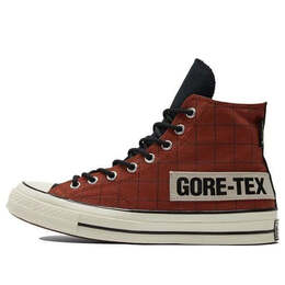 Кроссовки chuck 70 gtx high 'grid - cedar bark' Converse, красный 171442c | wine red/black