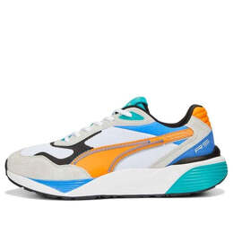 Кроссовки rs-metric 'white vibrant orange' Puma, белый 386169-01 | white/blue/orange