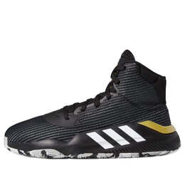 Кроссовки pro bounce 2019 gca 'core black' Adidas, мультиколор ef8778 | cblack/ftwwht/grefou