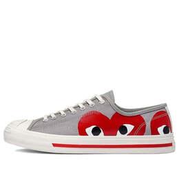 Кроссовки x comme des garcons play jack purcell 'drizzle red' Converse, красный 171260c | red/gray