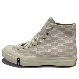Кроссовки kith x chuck 70 high 'natural monogram' Converse, белый 171865c | white