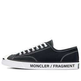Кроссовки fragment design x moncler x jack purcell 'black' Converse, черный 172321c | black