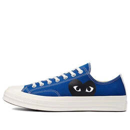 Кроссовки x comme des garcons play chuck 70 low 'blue quartz' Converse, синий 171848c | blue/black