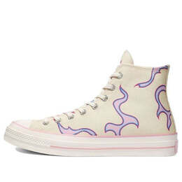 Кроссовки golf le fleur x chuck 70 high 'flame - pastel yellow' Converse, желтый 172398c | wheatyellow/fiery purple