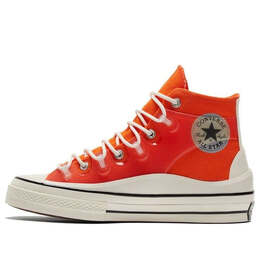 Кроссовки chuck 70 utility high 'hybrid function - bold mandarin' Converse, белый 172254c | white/orange