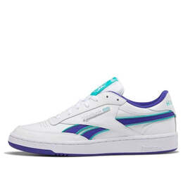Кроссовки club c revenge mu 'white blue' Reebok, белый ef8870 | white/blue