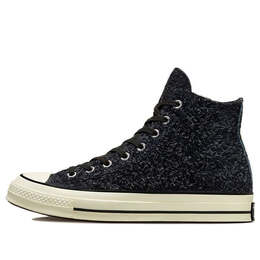 Кроссовки chuck 70 suede high 'seasonal color - black' Converse, черный 172144c | black