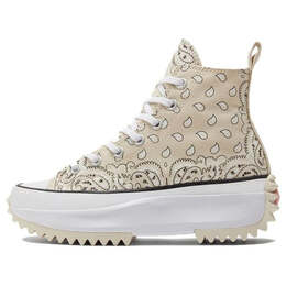Кроссовки run star hike high 'paisley' Converse, коричневый 171941c | brown