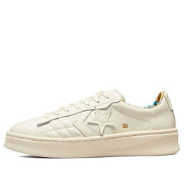 Кроссовки shai gilgeous-alexander x pro leather lift platform 'chase the drip' Converse, белый 173199c | white