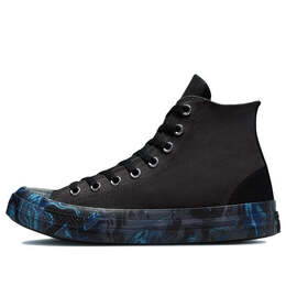 Кроссовки chuck taylor all star cx high 'marbled black' Converse, черный a00426c | black/blue