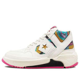 Кроссовки weapon cx '90s mid 'marbled' Converse, белый a00437c | white/pink/black
