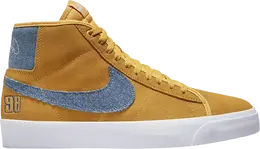 Nike Кроссовки Grant Taylor x Zoom Blazer Mid Pro GT SB 'University Gold Denim', золотой fd0269 700 | gold