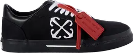 Кроссовки Off-White New Low Vulcanized 'Black White', черный omia293s24fab001 1001 | black