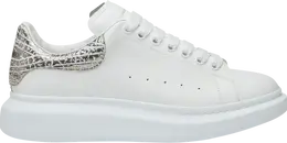 Кроссовки Alexander McQueen Oversized Sneaker 'Dragonfly Print - White Silver', белый 777220 wie9i 9071 | white