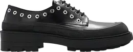 Кроссовки Alexander McQueen Eyelet Derby 'Black', черный 730089 whswd 1081 | black
