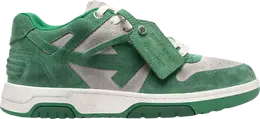 Кроссовки Off-White Out of Office 'Vintage Suede - Green', зеленый omia189s23lea011 0155 | green