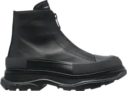 Кроссовки Alexander McQueen Tread Slick Zip Boots 'Black', черный 758774 whz6u 1000 | black