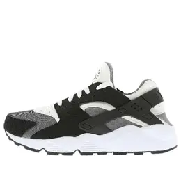 Кроссовки air huarache run 'black white dark grey' Nike, черный 318429-012 | black/white/grey
