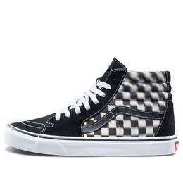 Кроссовки sk8-hi 'blur check' Vans, черный vn0a38gevjm | black