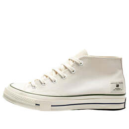 Кроссовки x undefeated 1970s mid 'white' Converse, белый a00670c | white/black