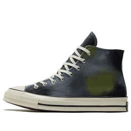 Кроссовки chuck 70 high 'spray paint' Converse, серый a03433c | lunar grey/cyber grey/grassy