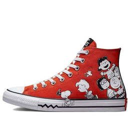 Кроссовки peanuts x chuck taylor all star 'red white black' Converse, красный a02573c | red/white/black