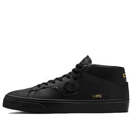 Кроссовки louie lopez pro mid 'mono leather - triple black' Converse, черный a05089c | black