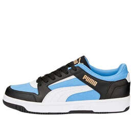 Кроссовки rebound joy low cv 'white black blue' Puma, белый 391077-03 | white/black/blue