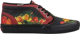 Кеды Vans Supreme x Jean Paul Gaultier x Chukka 95 Burgundy Floral, красный vn0a49g2t5s | red