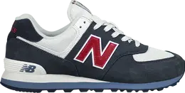 Кроссовки New Balance 574 Core Plus 'Navy Red', синий ml574esc | blue